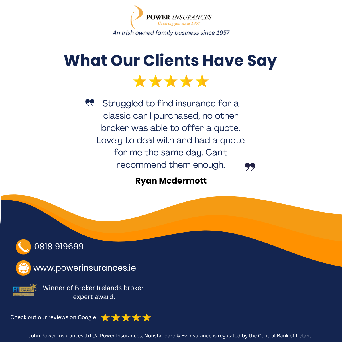 Award-Winning Insurance. Real People. No Long Waits.